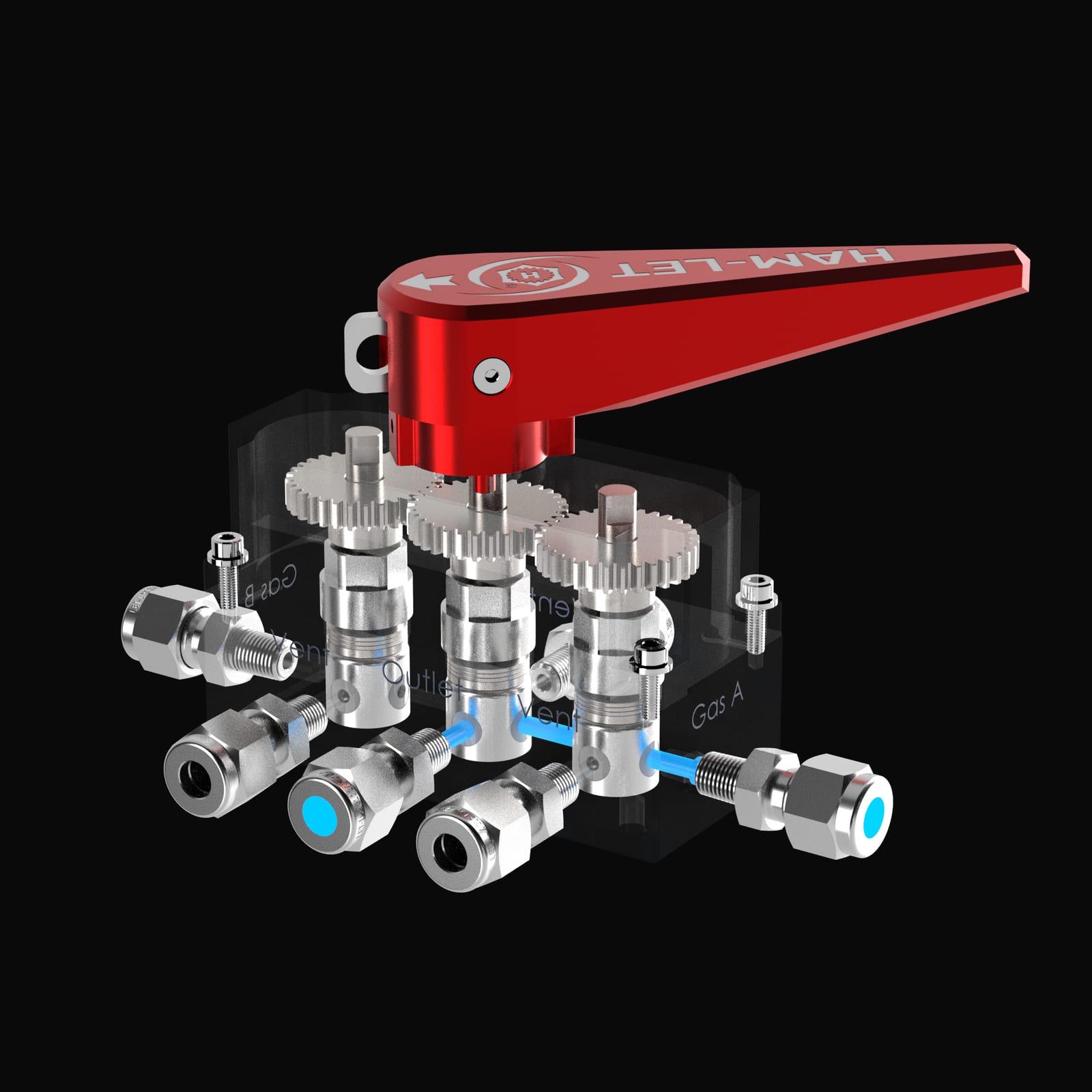 HAM-LET — Precision Manifold Valve (2/6)